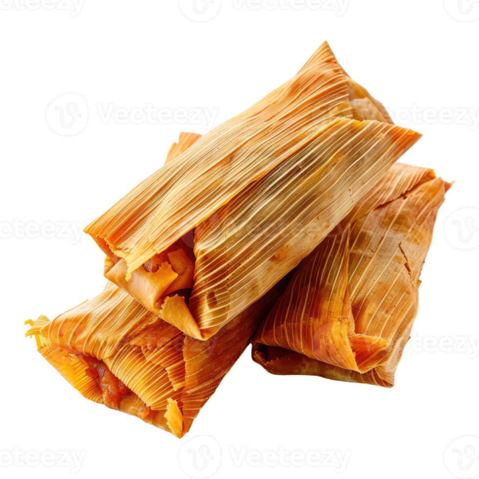 Tamales Isolated on transparent background. png