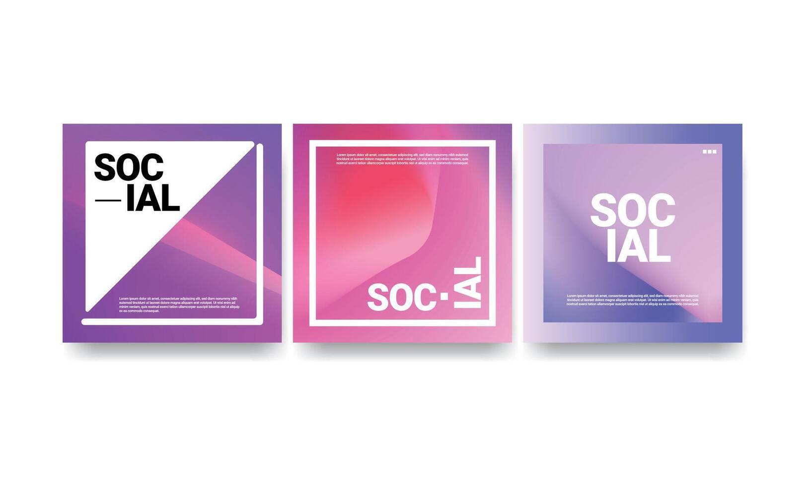 Abstract colorful liquid colors background for social media template. vector