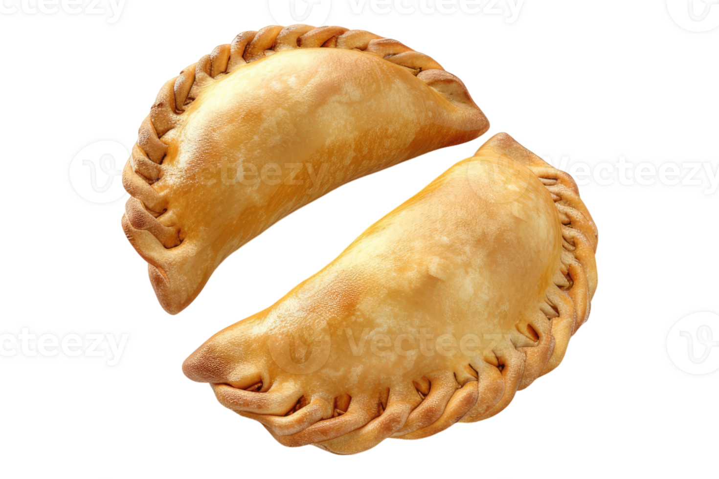 Empanadas isolated on transparent background. png