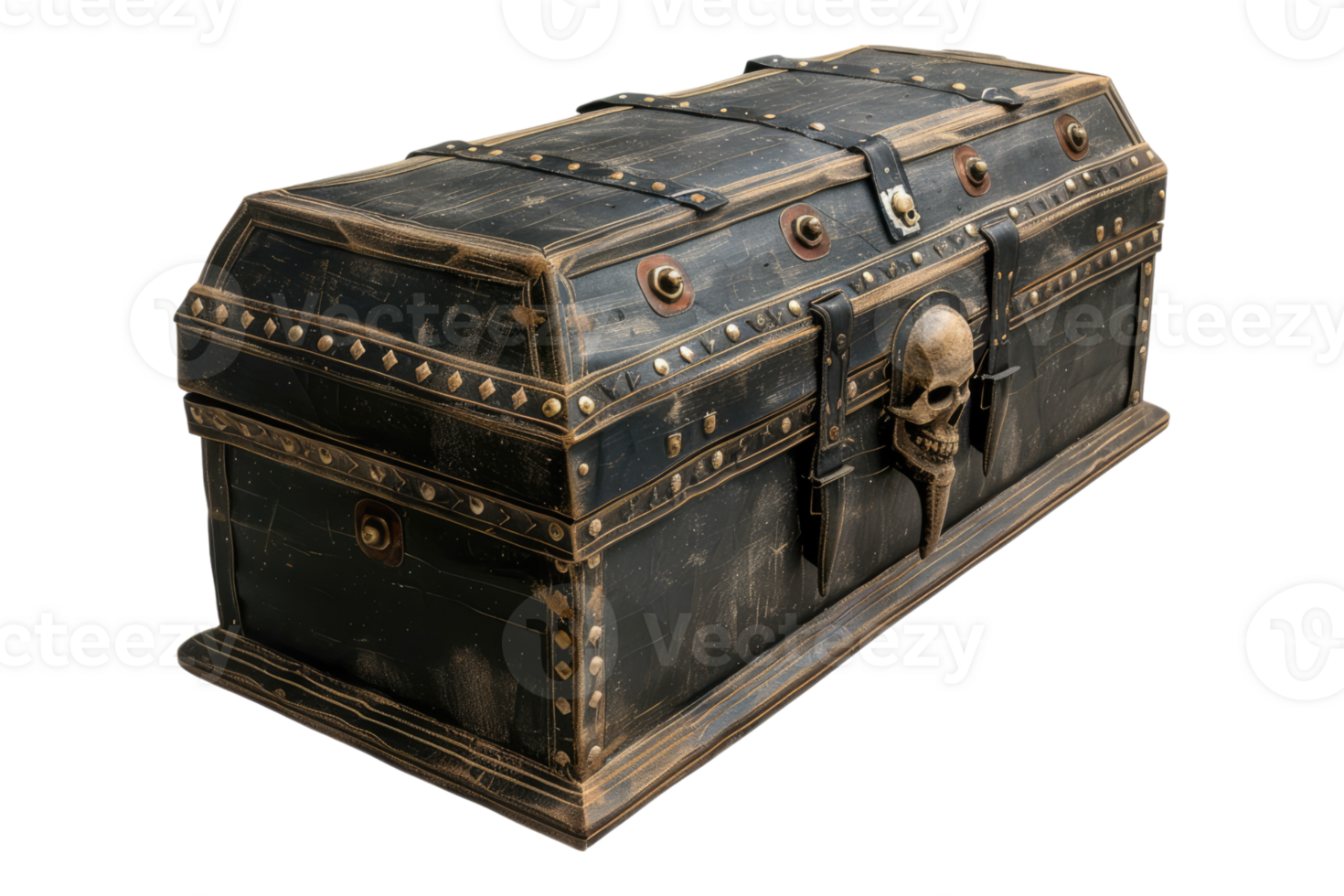 Coffin mystery isolated on transparent background. png