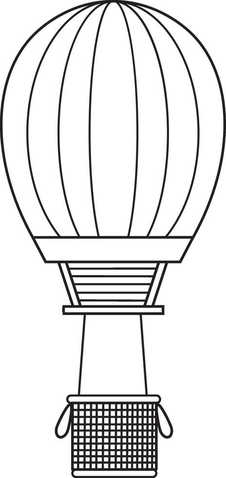 Cute Air Balloon vector