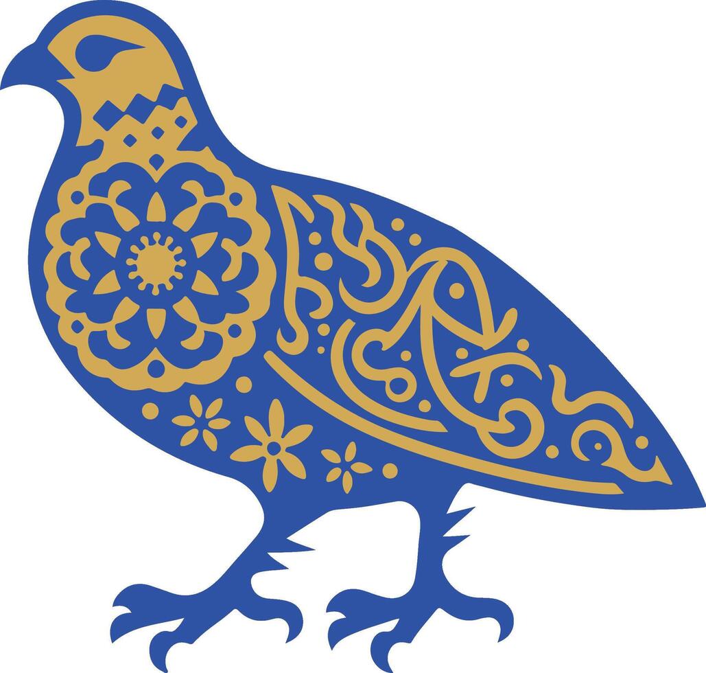 Kosovo - Rock Partridge, modern decorative art vector
