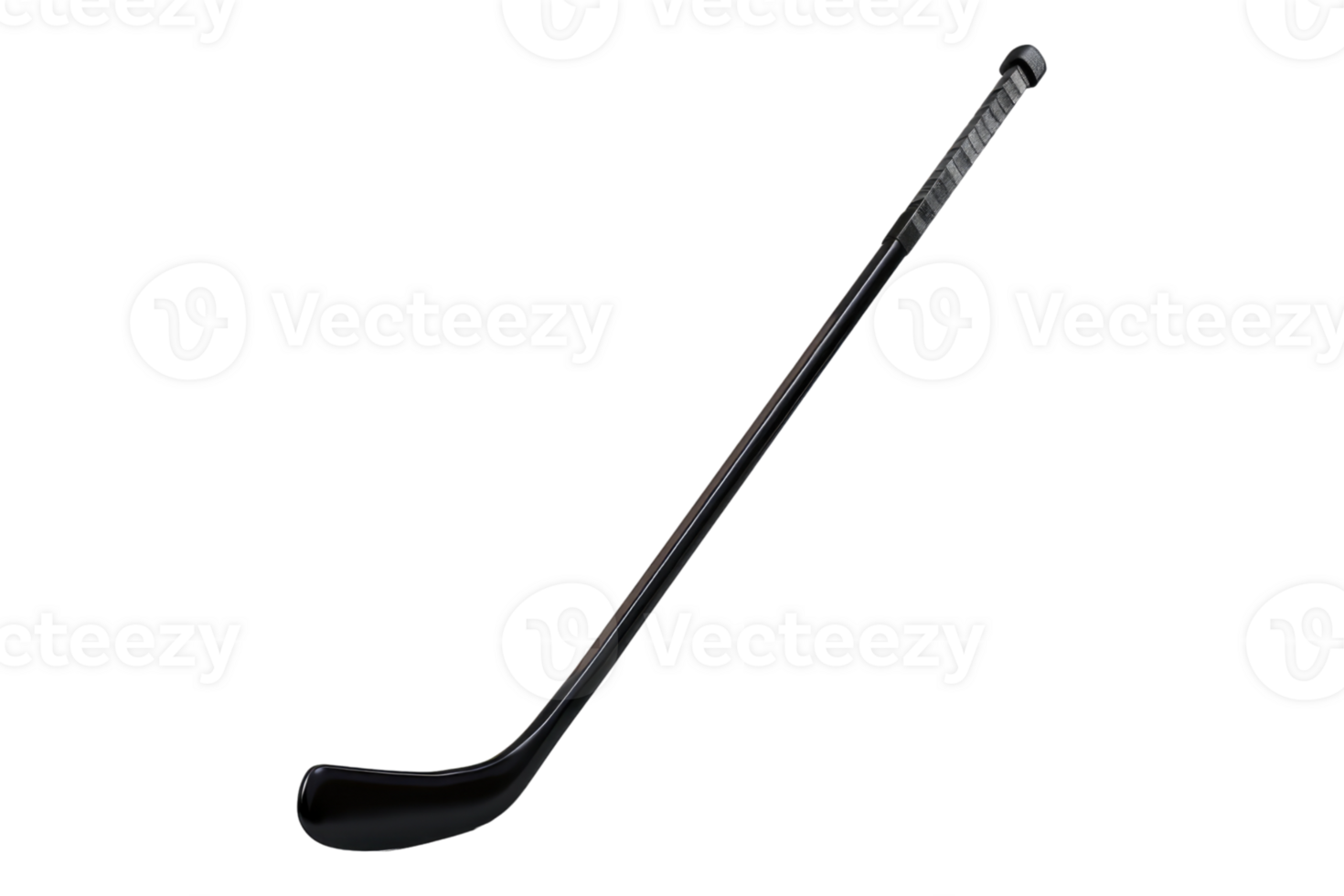 Hockey stick isolated on transparent background. png