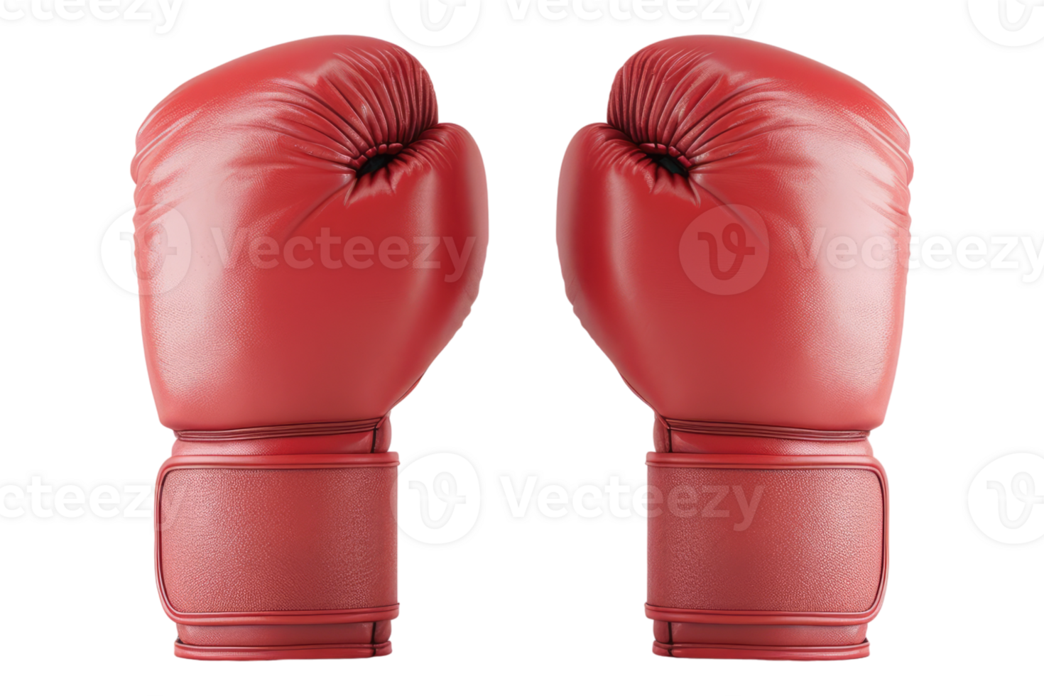 Boxing gloves isolated on transparent background. png