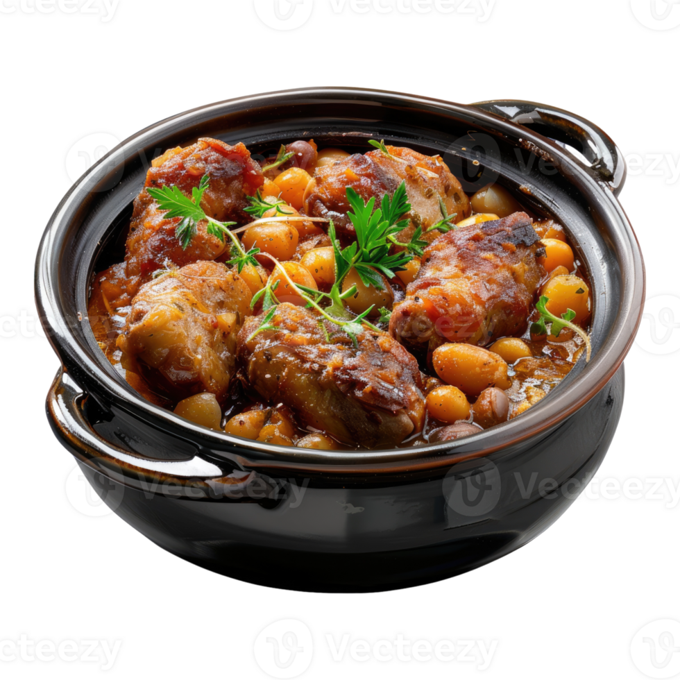 Cassoulet isolated on transparent background png