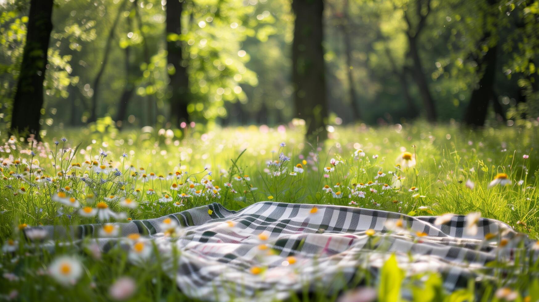 picnic on grass photo