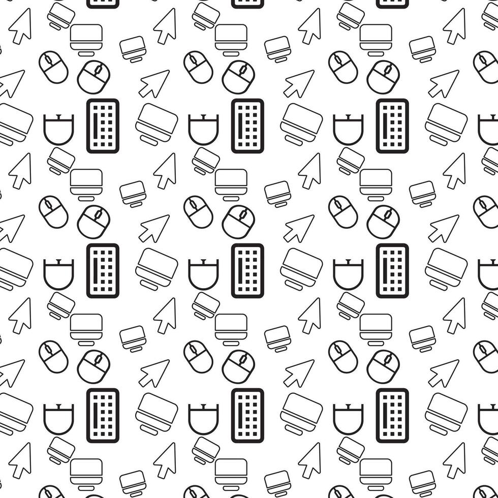 Seamless Black and White Patterns Black and White Pattern Abstract Pattern Style Background Pattern vector