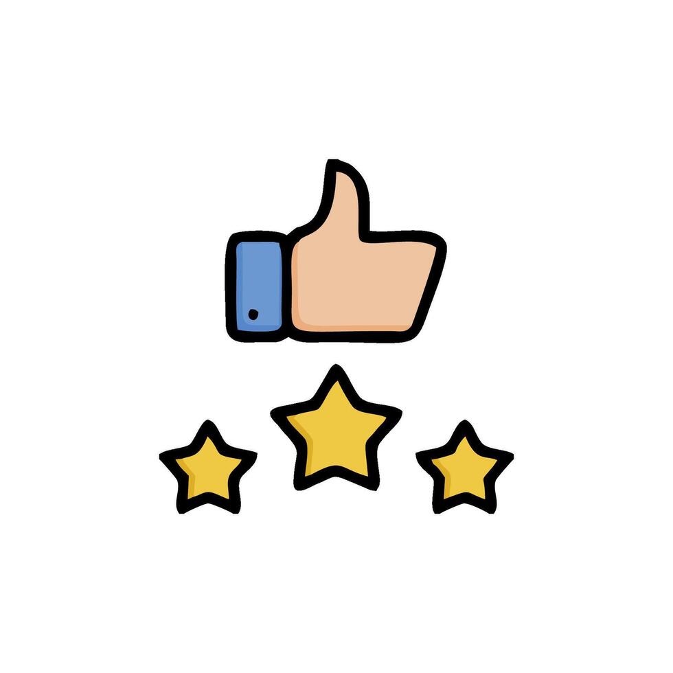 five star rating icon, thumbs up, thumbs down, thumbs up, thumbs down, thumbs up vector