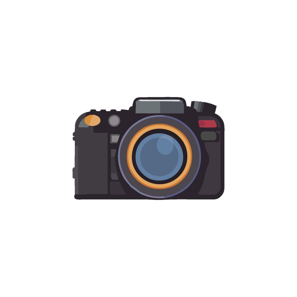 a camera icon on a white background vector