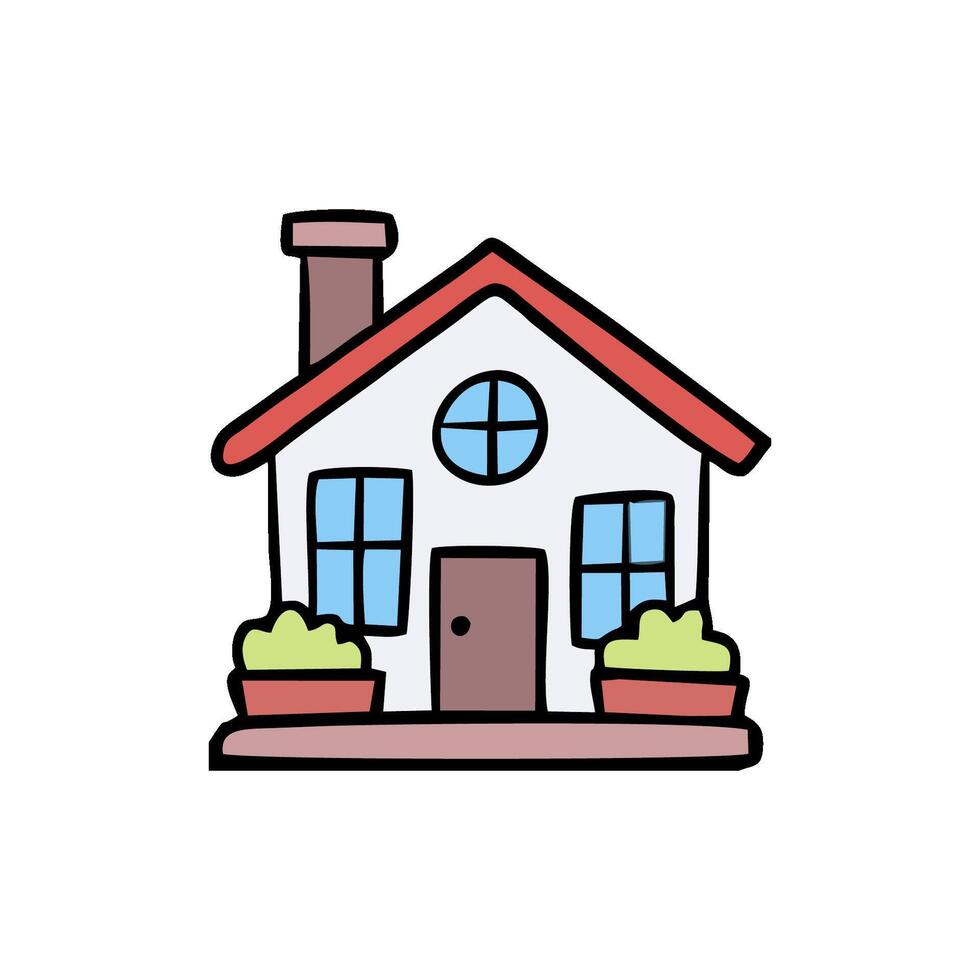 house icon illustration vector
