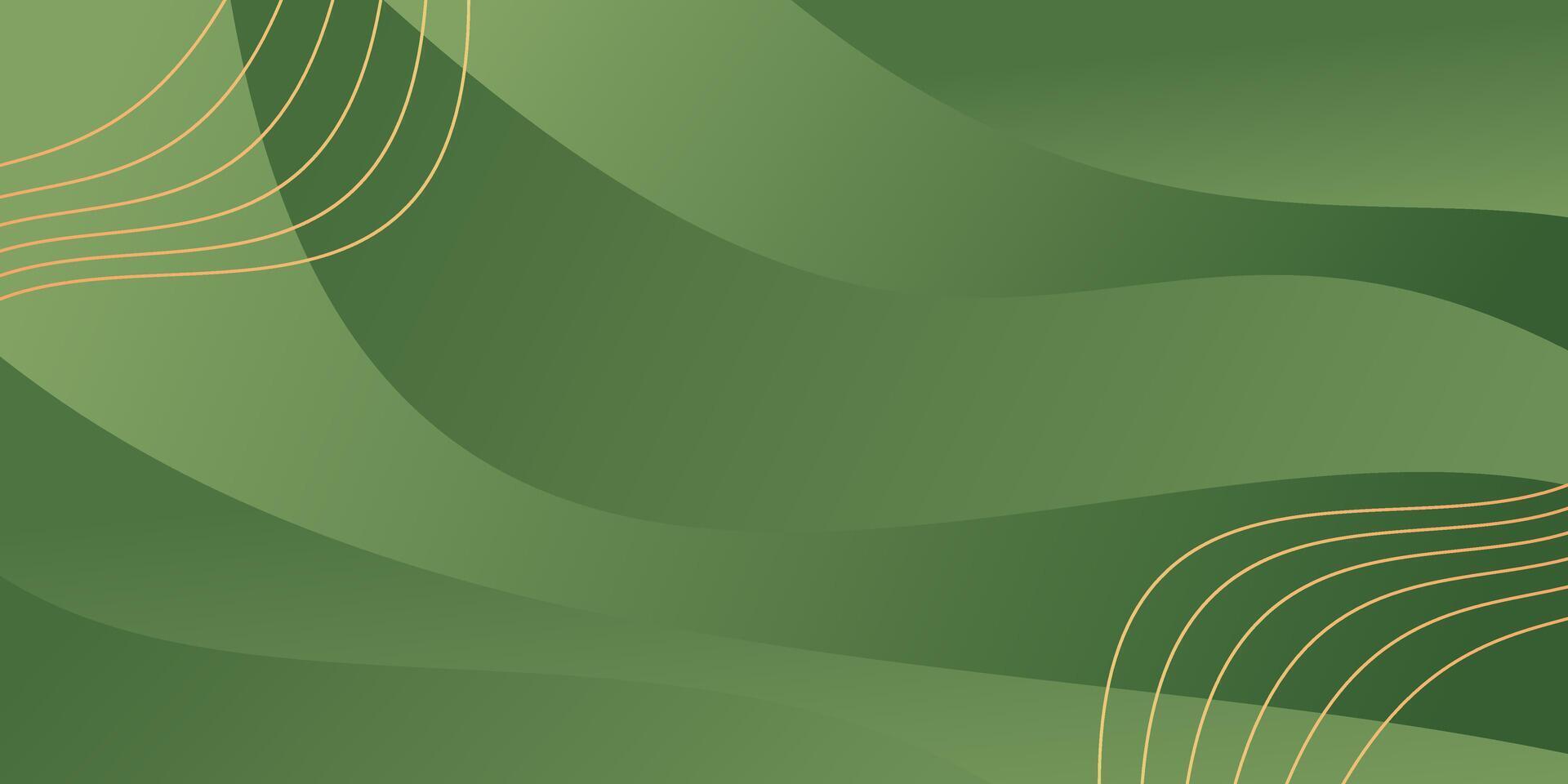 green gradient background with copy space area. design for banner, greeting card, poster, cover, web, social media. vector