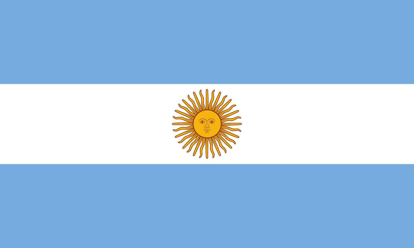 Argentina flag national material design vector