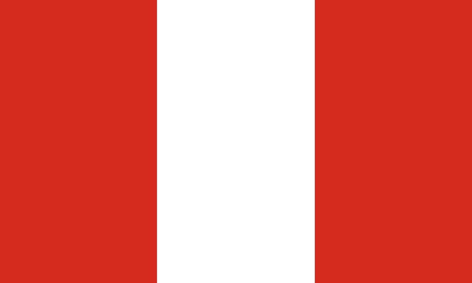 Peru flag national material design vector