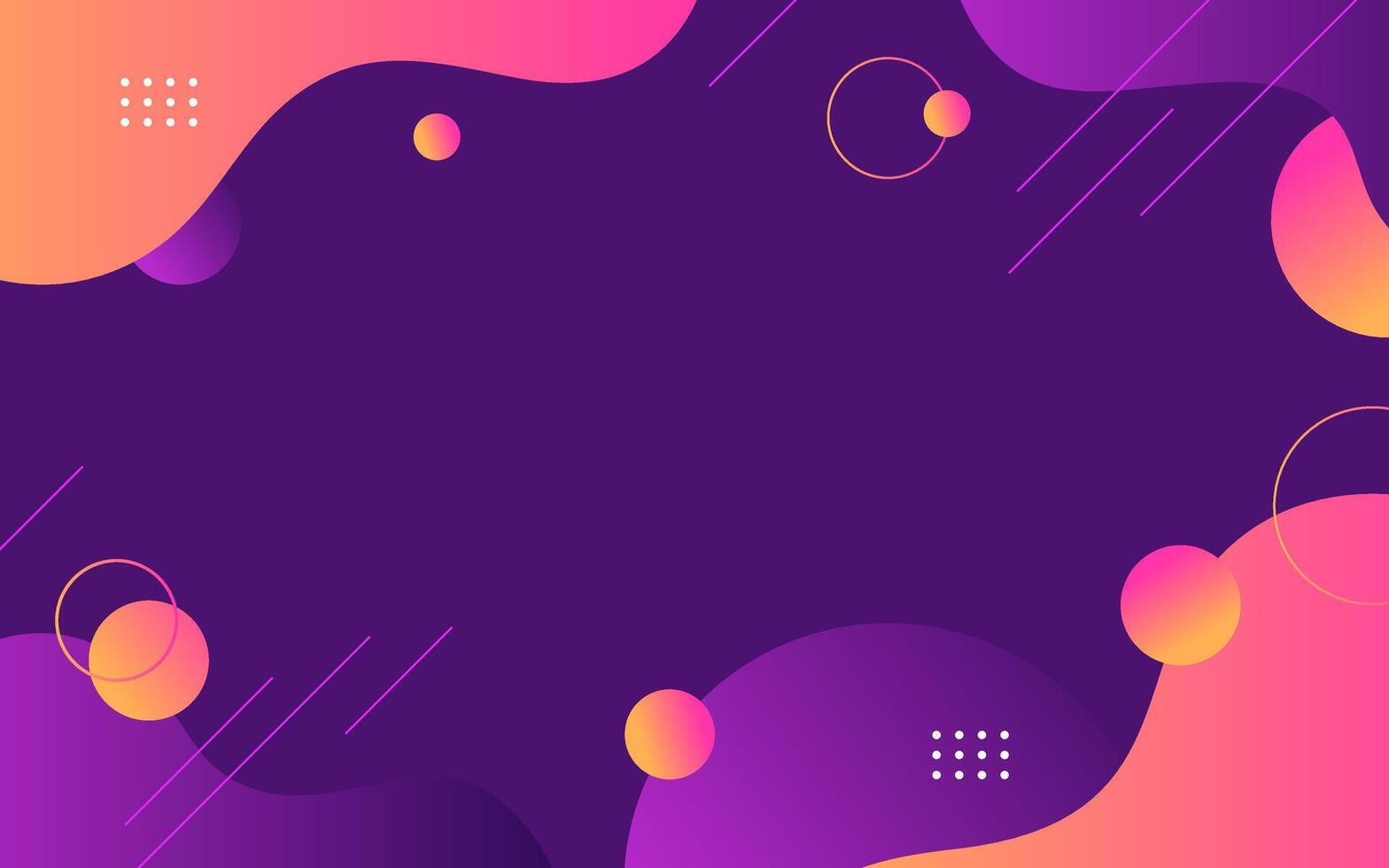 Abstract Liquid Gradient Background Design vector
