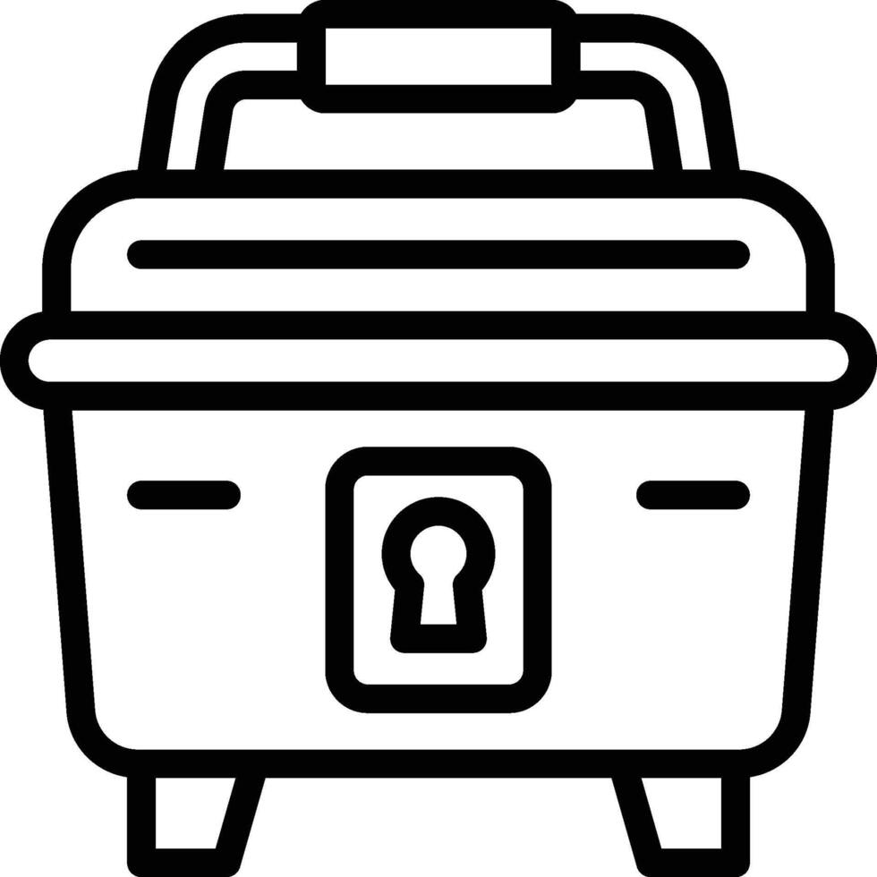 toolbox icon. Portable Toolbox Icon vector