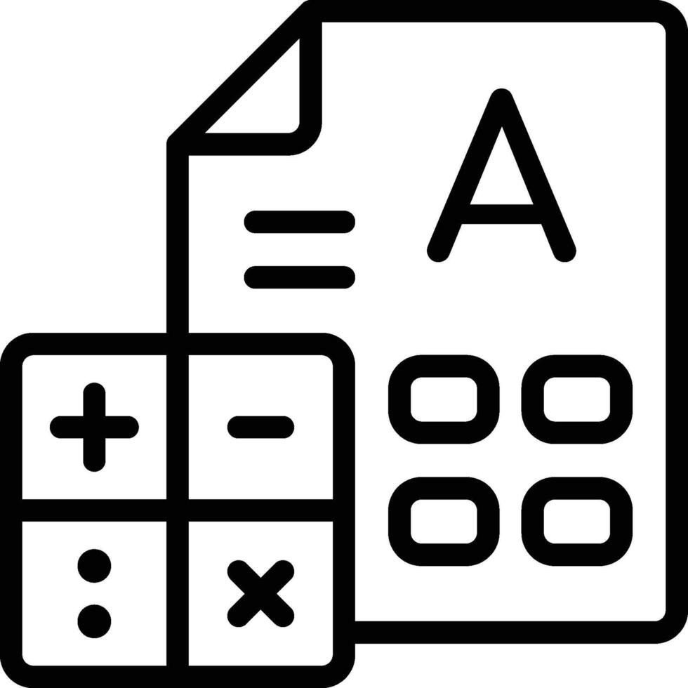 Accounting Icon. Managerial Accounting Icon vector