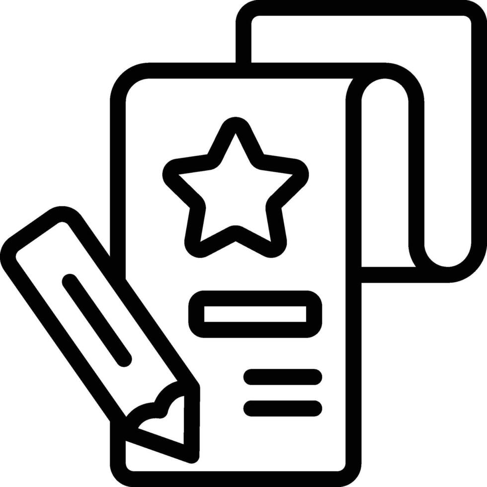 Writting Icon. Copywriting Icon vector