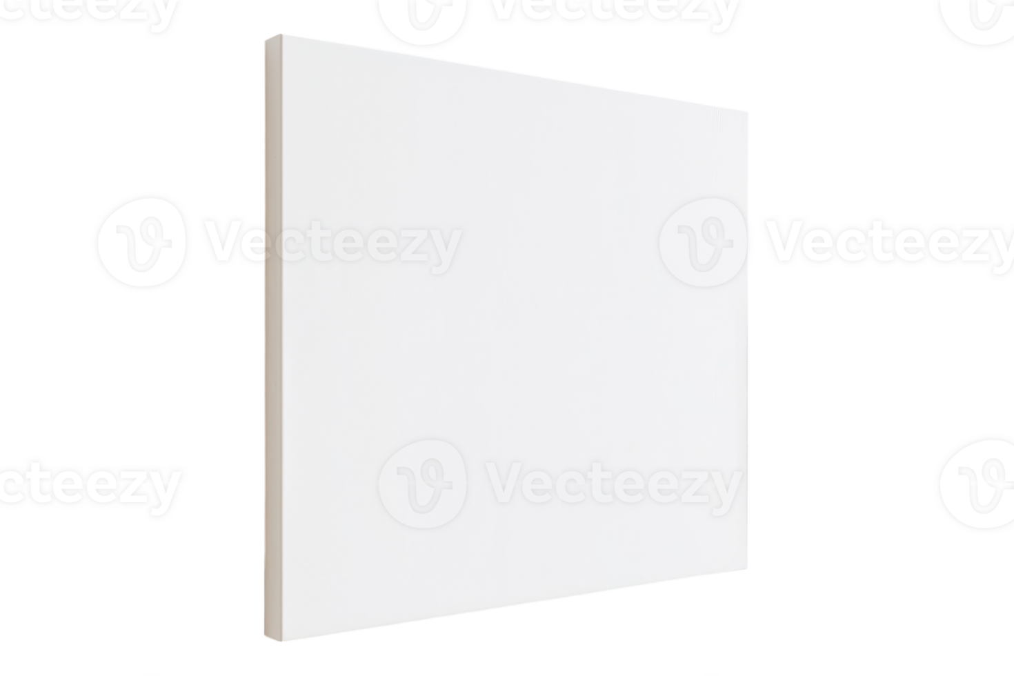 Advertisement billboard canvas isolated on transparent background. png