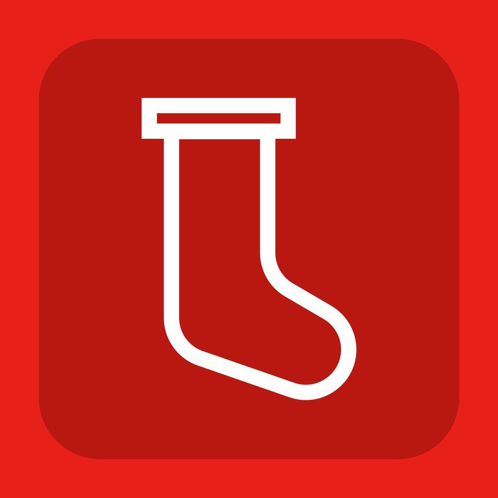 Sock Illustration Icon vector