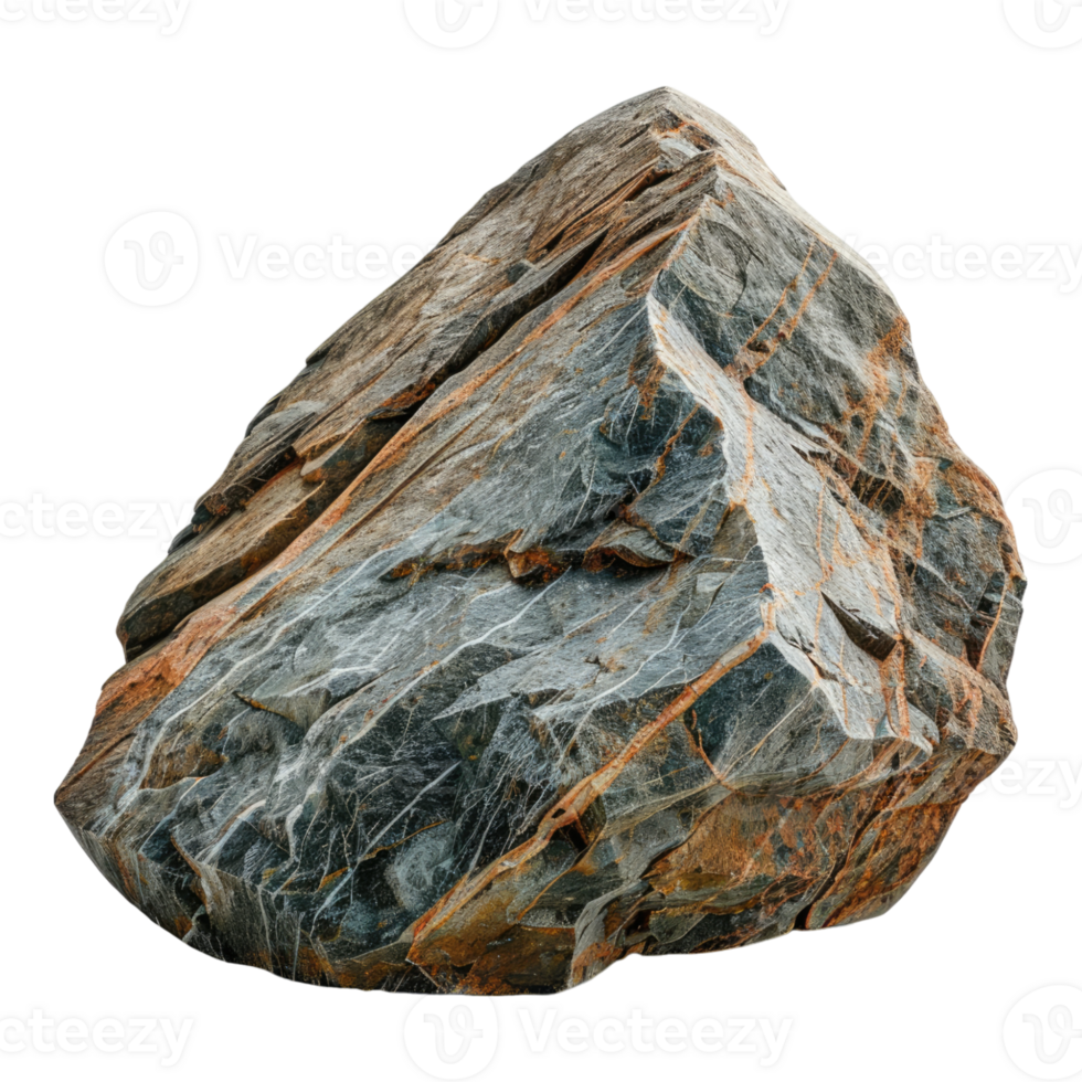 Gneiss stone isolated on transparent background png