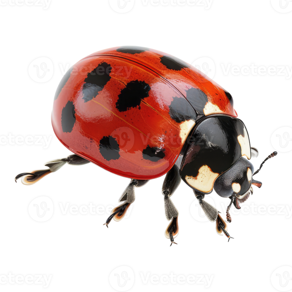 Ladybug isolated on transparent background png