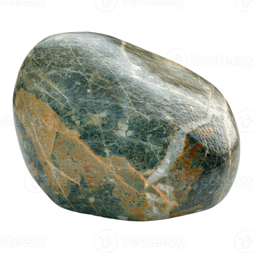Serpentine stone isolated on transparent background png
