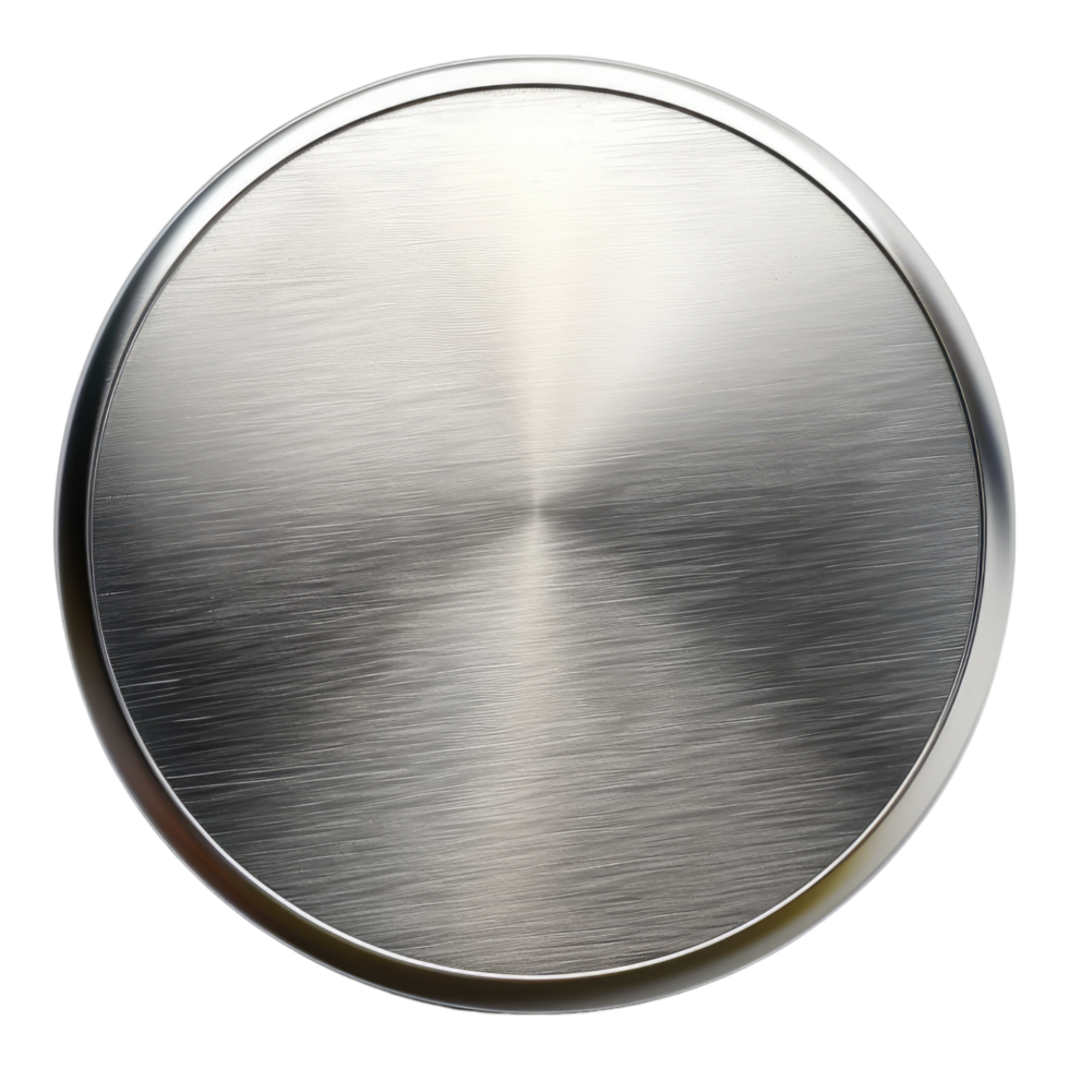 Metallic door plate isolated on transparent background png
