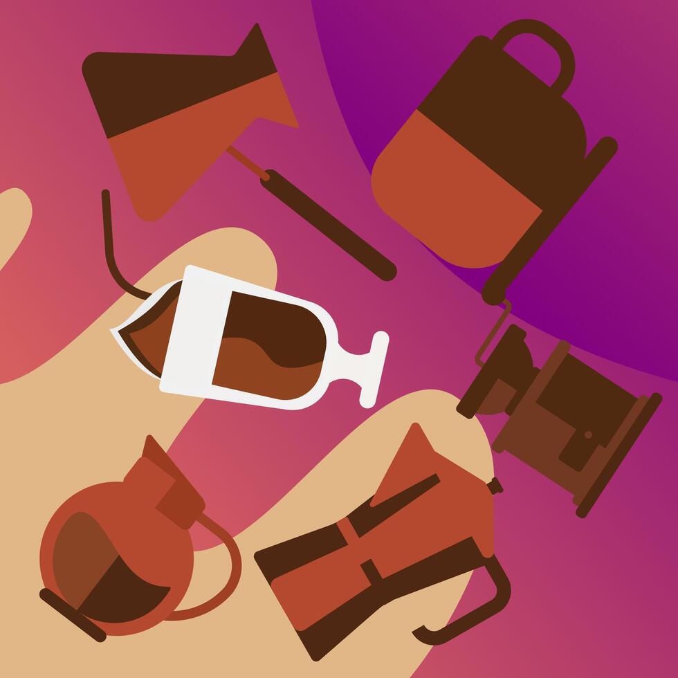The Art of Coffee vector