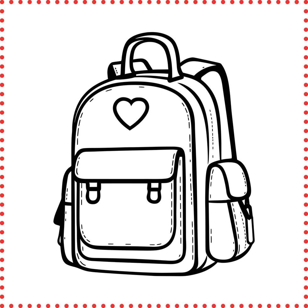 Futuristic School Backpack Design with Lightweight Materials and