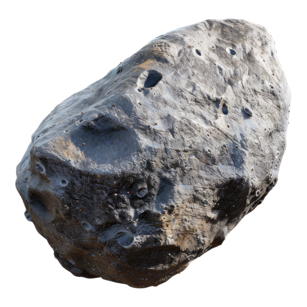 Asteroid isolated on transparent background png