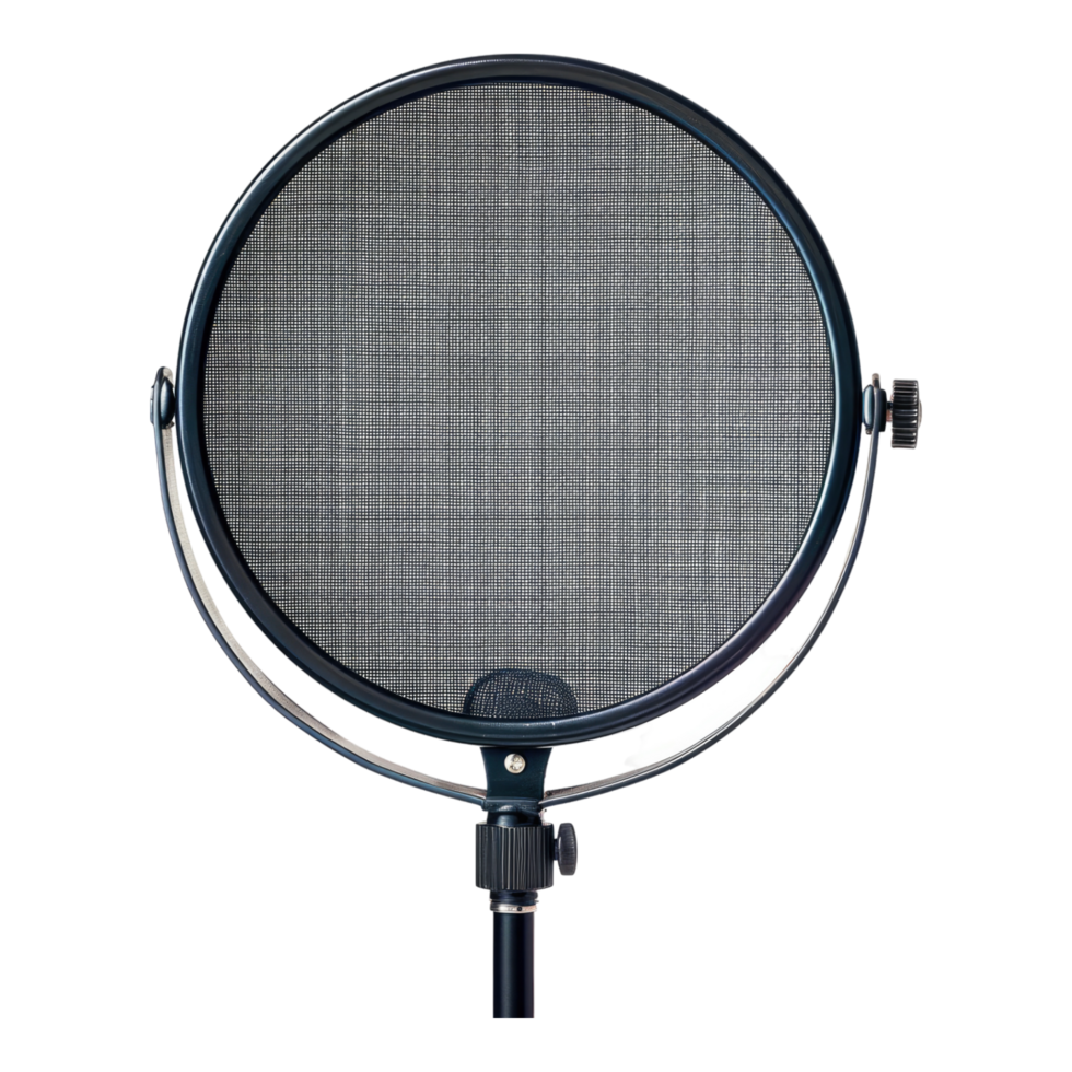 Pop filter isolated on transparent background png