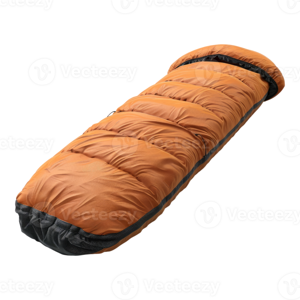 Sleeping bag isolated on transparent background png
