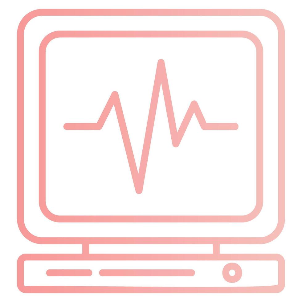 Heart Rate Monitor vector