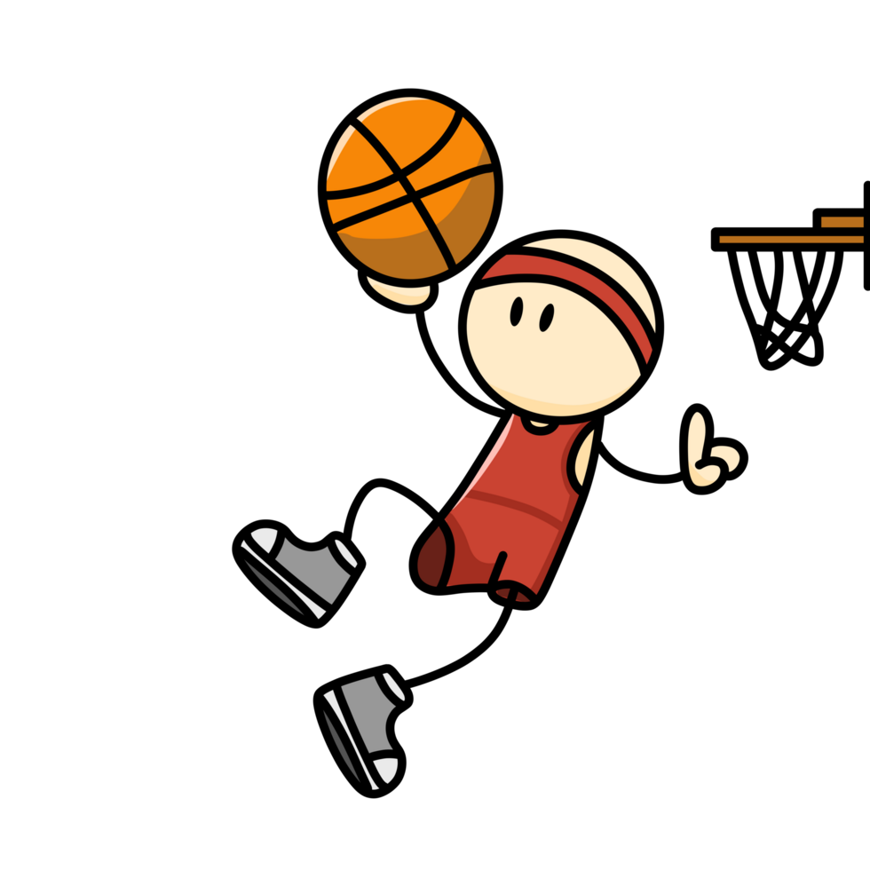Stick Man Basketball png