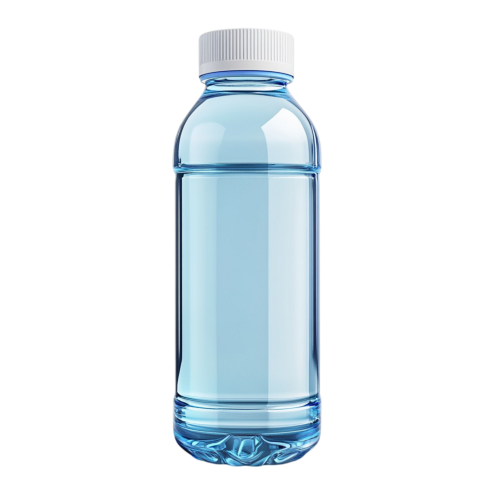 Bottle of Water on Transparent Background AI-Generative png