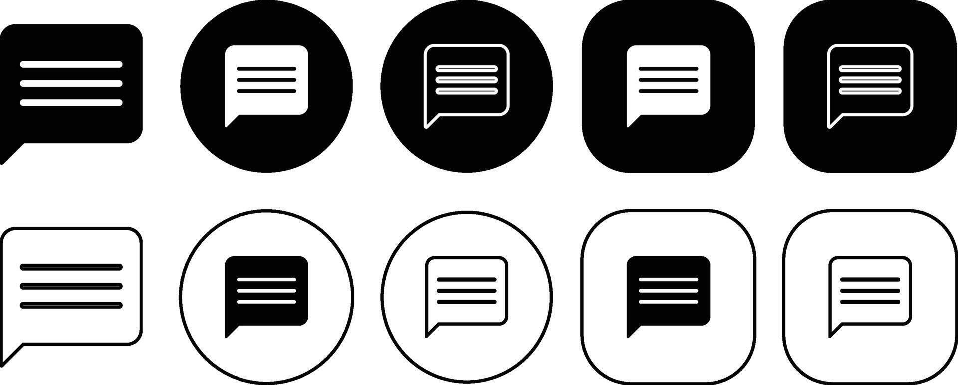 Rectangle Chat Rounded Left Icon vector