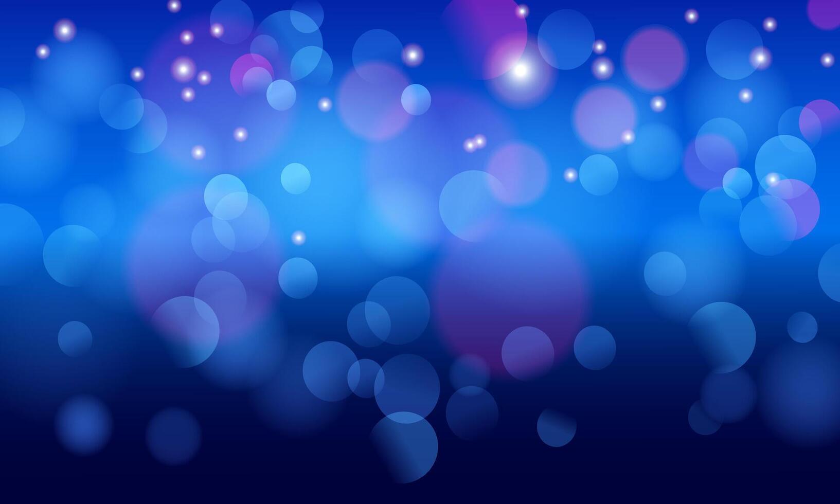 Blue bokeh abstract background. colorful circle gradient blue. vector