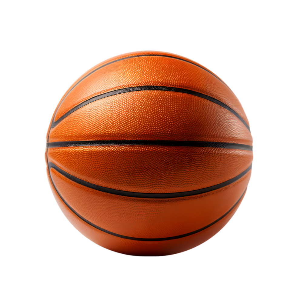 Basketball ball on transparent background png
