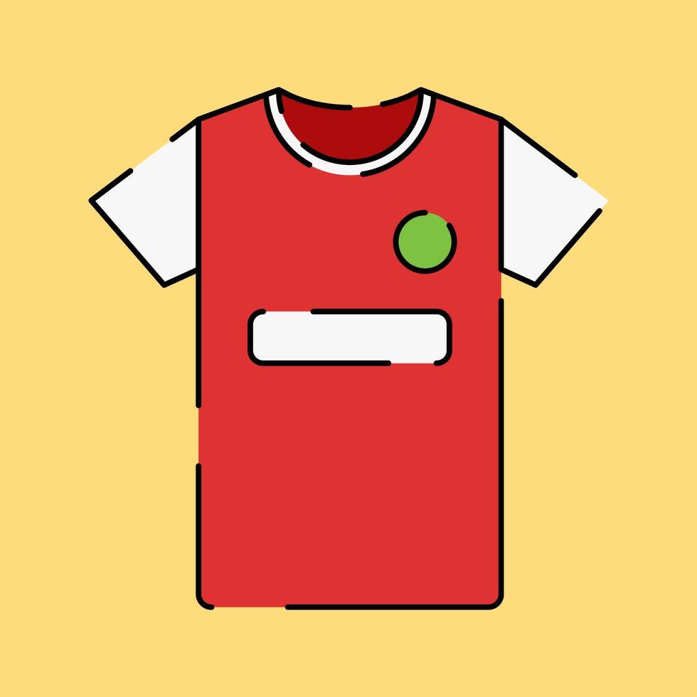 Soccer Jersey Illustration vector