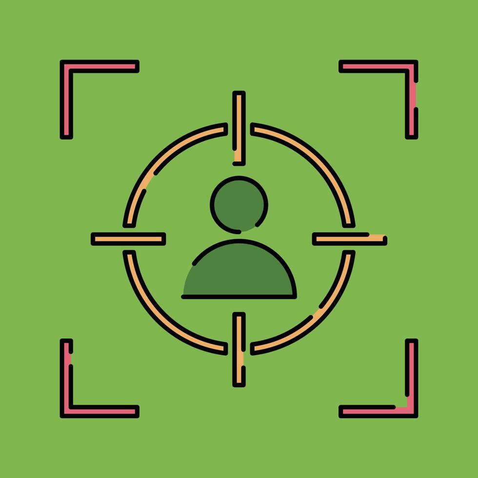 Worker Recruitment Illustration Isolated on Green Background vector