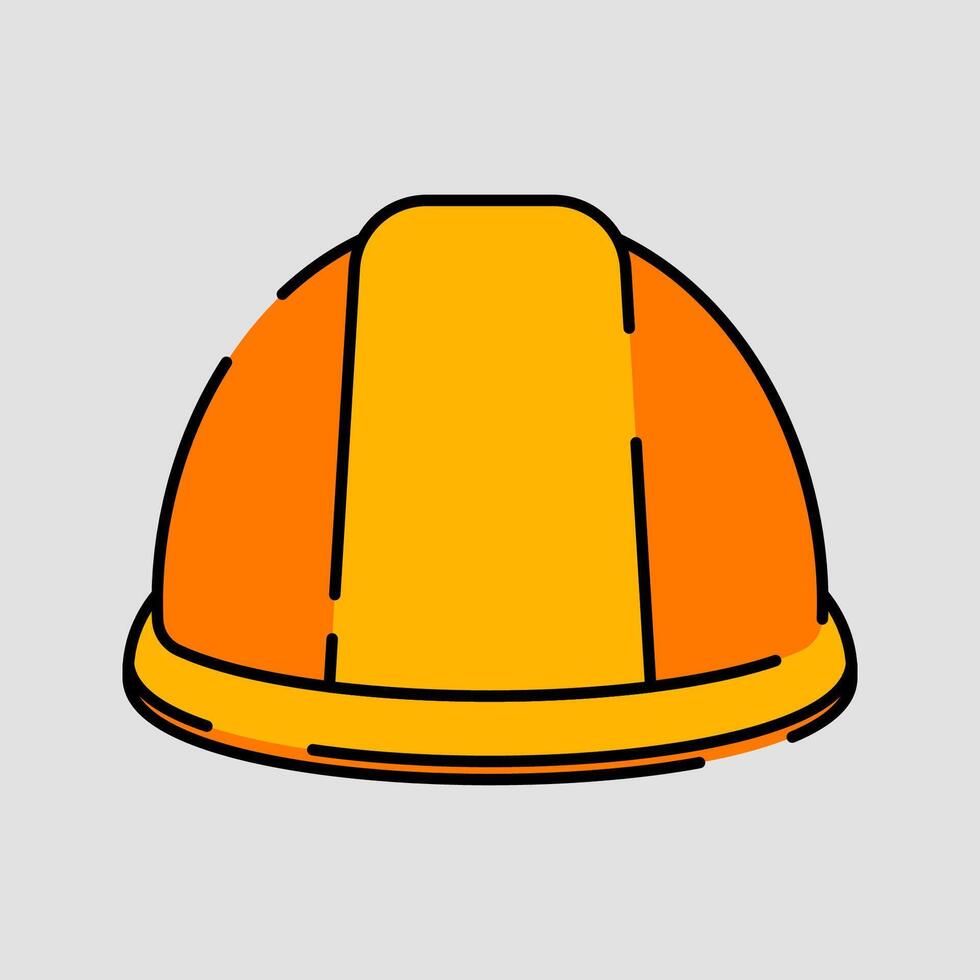 Safety Helmet Icon vector