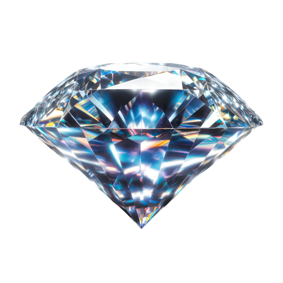 colorful shiny clear diamond png