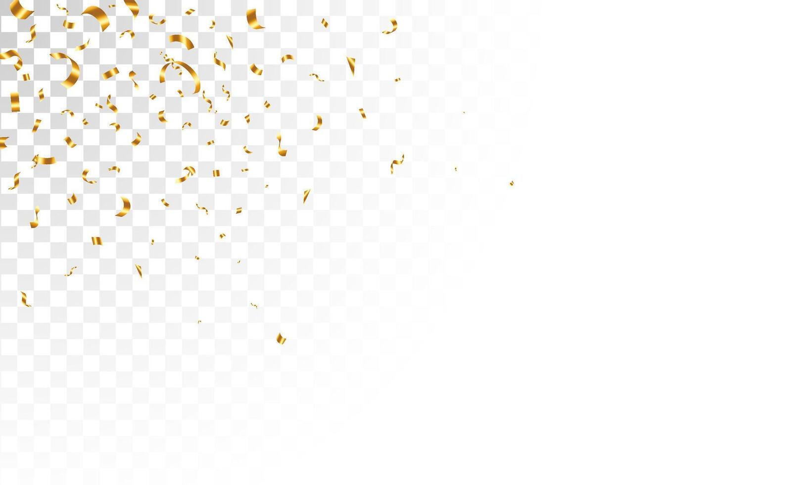 Confetti celebration on white background. birthday, party, confetti, decoration, luxury, symbol, congrats, illustration vector