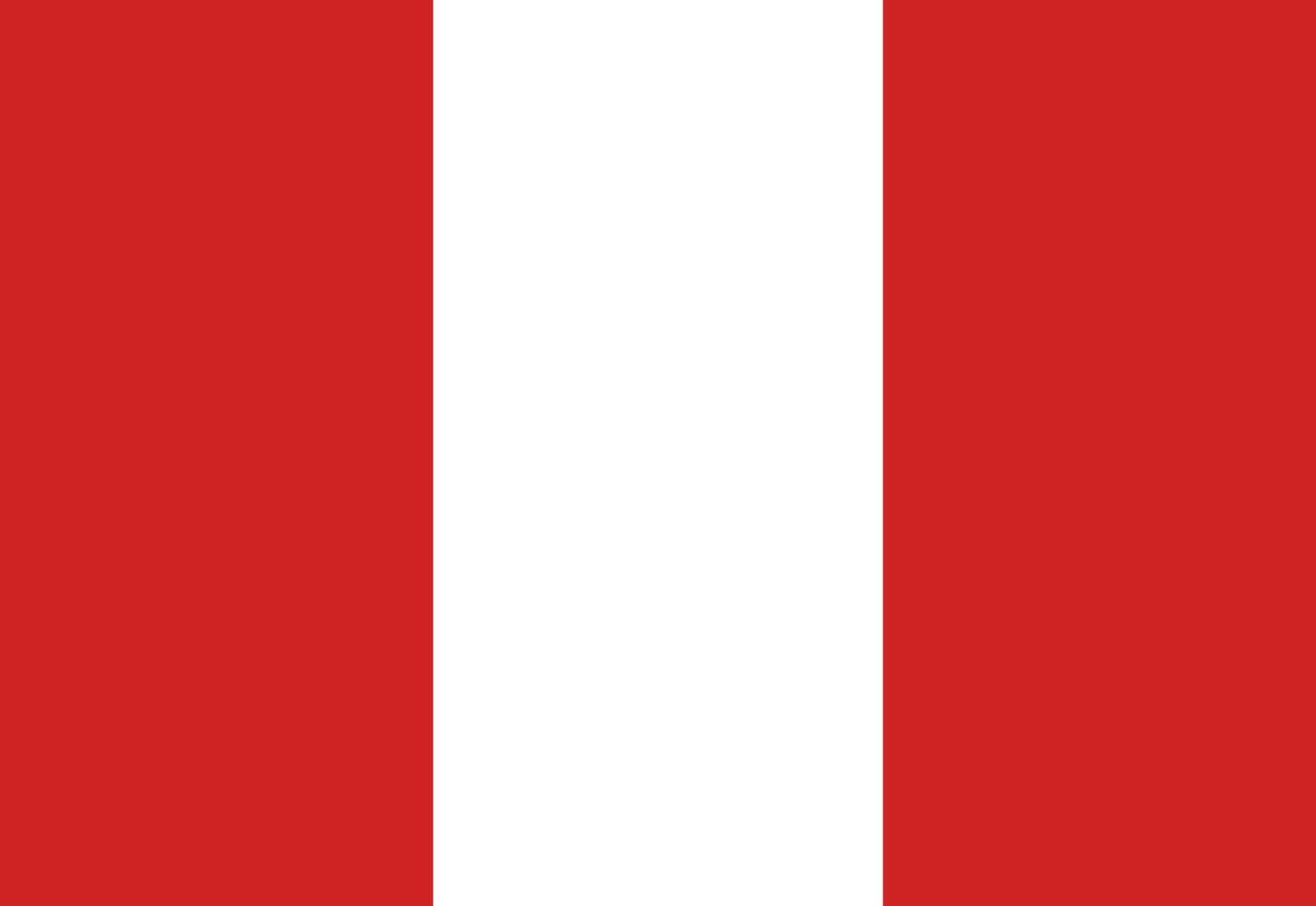 Peru flag illustrator country flags vector