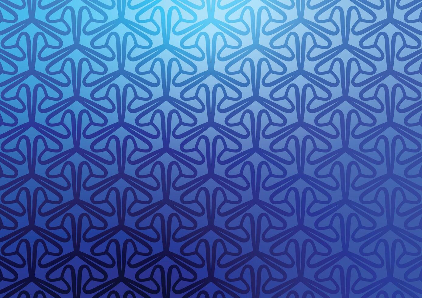 Blue gradient soft pattern geometric background vector