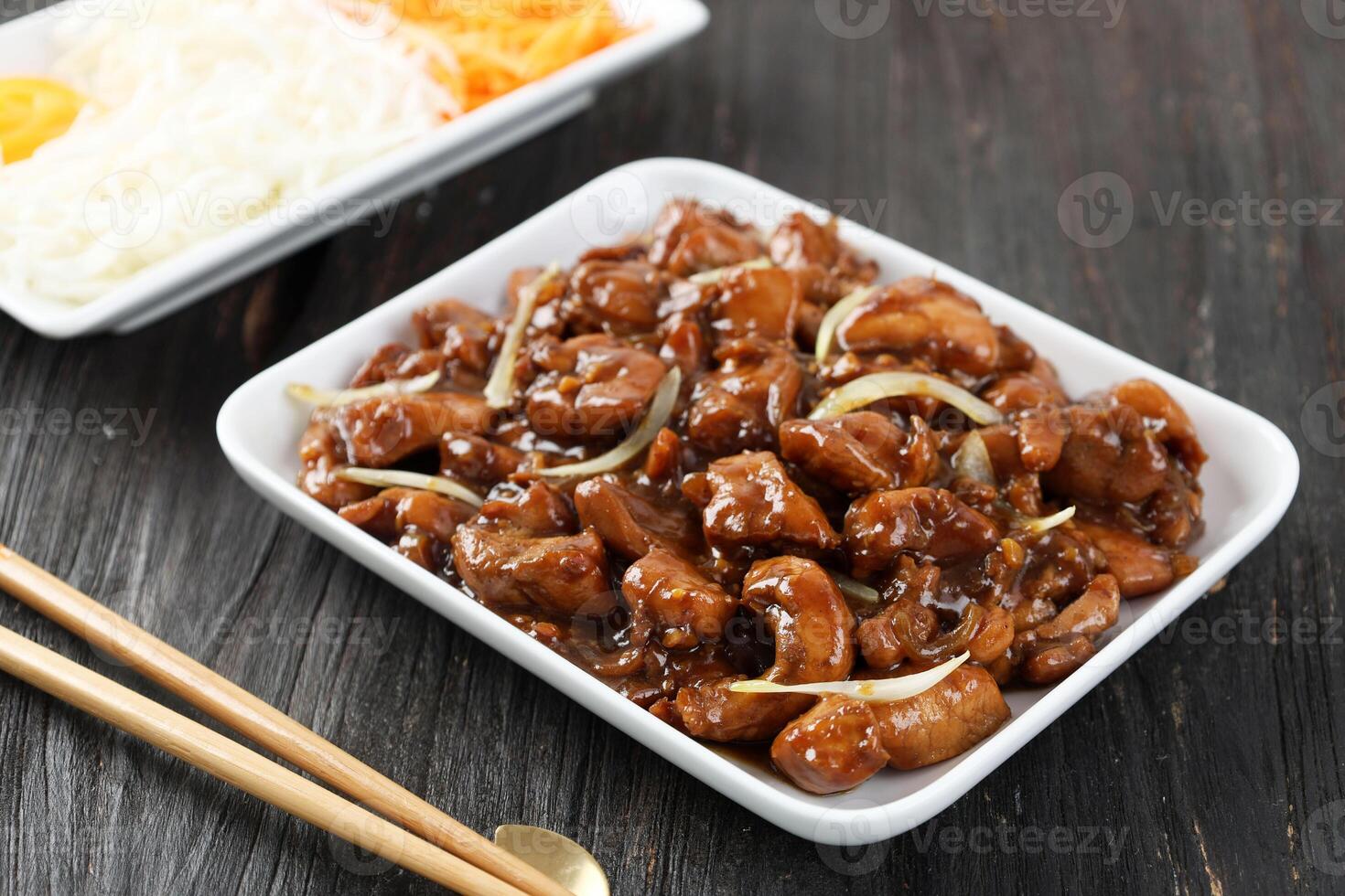 Chicken Fillet Stir Fry with Teriyaki Sauce photo