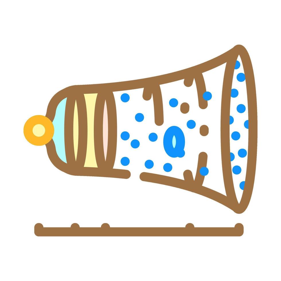 origin of the universe unsolved mystery color icon illustration vector