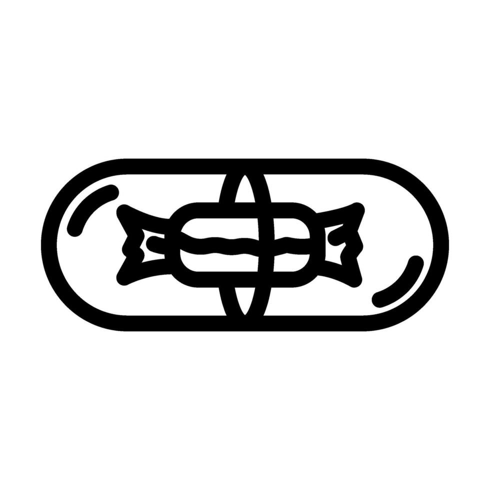 the placebo effect unsolved mystery line icon illustration vector