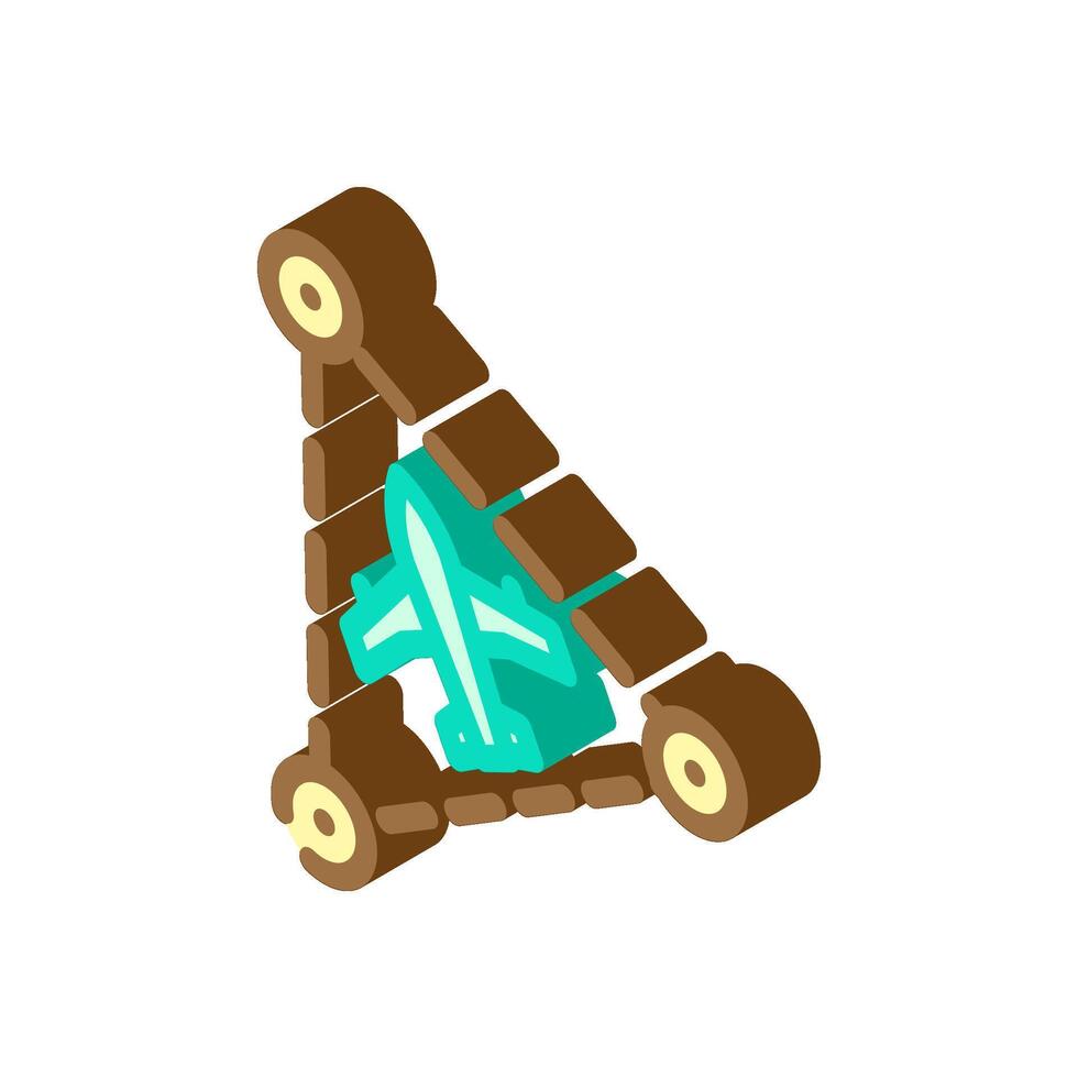 the bermuda triangle unsolved mystery isometric icon illustration vector