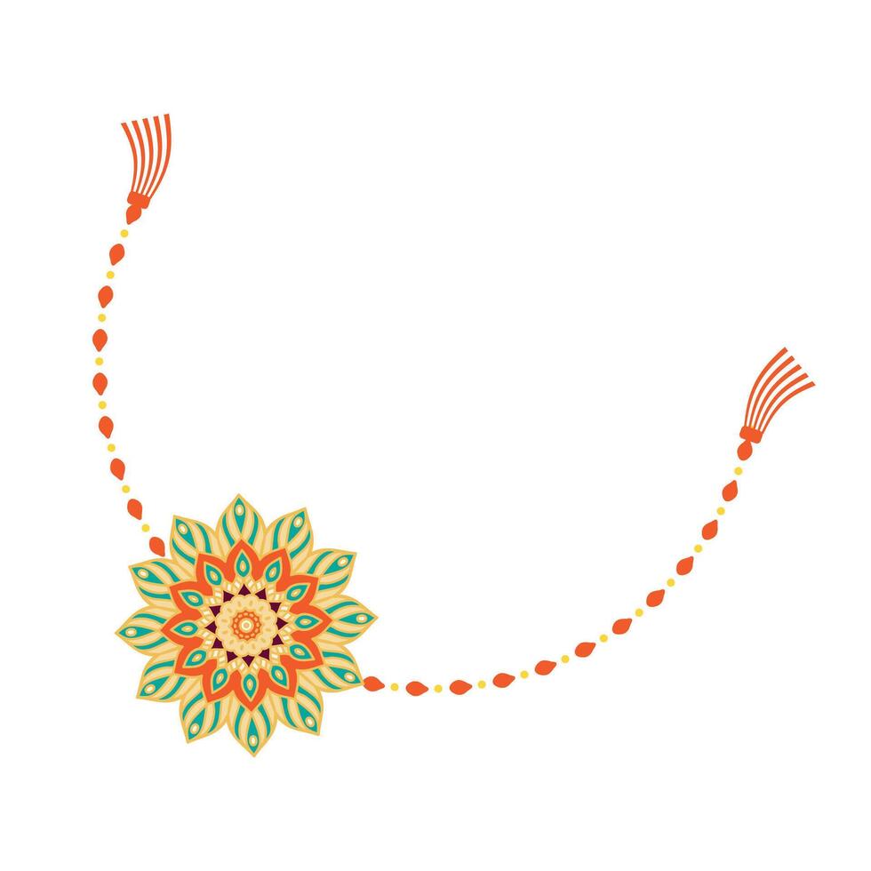 Raksha Bandhan Rakhi Bracelet vector